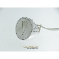 PIANEGONDA anello argento ovale con cuore referenza AA010489 mis.6 new